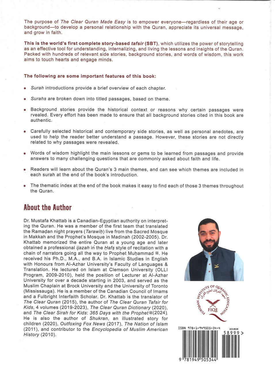 The Clear Quran® Made Easy: Story-Based Tafsir | Hardcover