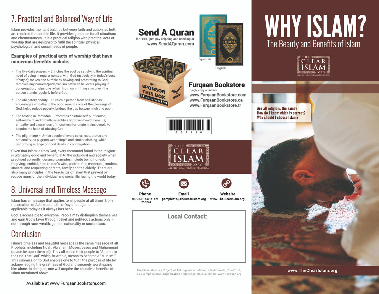 Why Islam? The Beauty and Benefits of Islam
