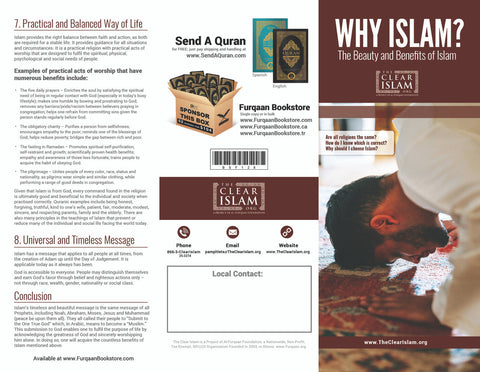 Why Islam? The Beauty and Benefits of Islam