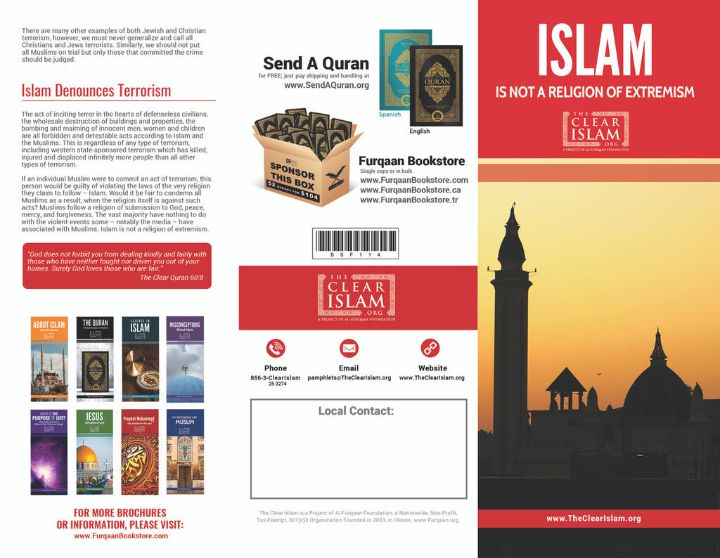 Islam Is Not A Religion of Extremism